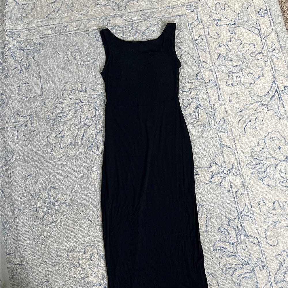 OGL Black Sleeveless Maxi Dress